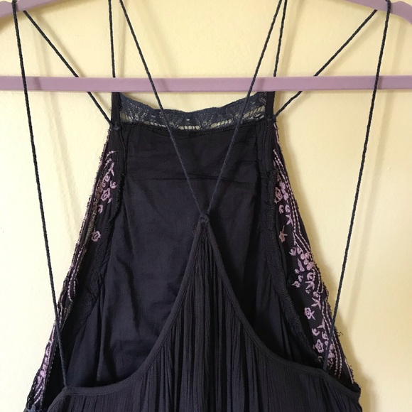 Free People Black DIAMONDS IN THE SKY Midi - Picture 13 of 14